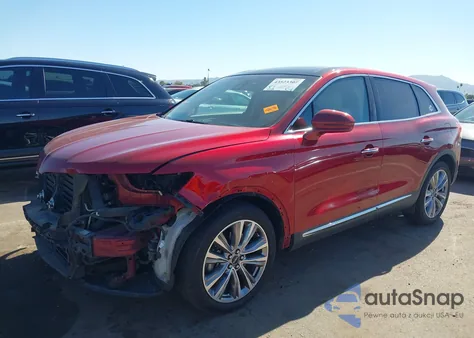 2017 Lincoln Mkx Reserve z USA, uszkodzony, nr VIN 2LMPJ8LP9HBL13593